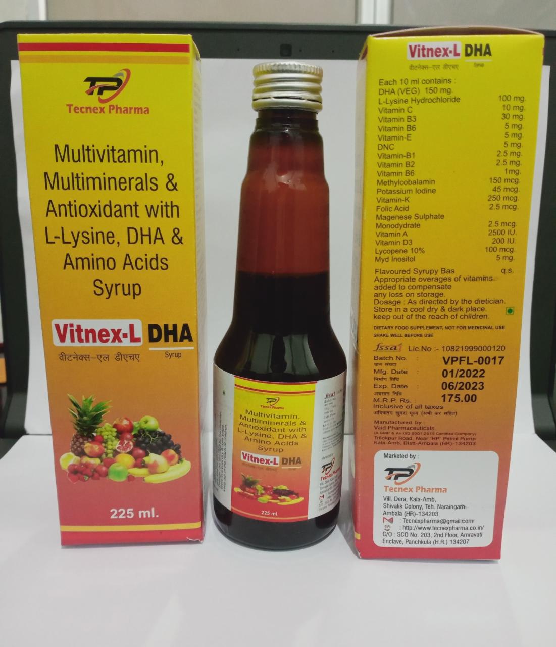 VITNEX-L DHA Syrup